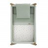 SMALL BED X WOOD UNE ARDI GREEN/NATURAL 55x87x74 CM