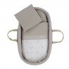 MOISES DE PALMA ACOLCHADO UNE ABETE BEIGE 39x80x25 CM