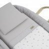 MOISES PALMA ACOLCH+PATA M.BCO ARDI GRIS/BCO 39x80x61 CM