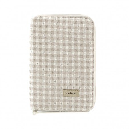 PORTADOCUMENTI VICKY BEIGE 3x19x27 CM