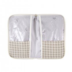 PORTADOCUMENTI VICKY BEIGE 3x19x27 CM