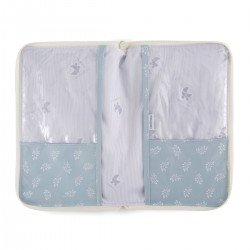 PAPER CARRIER BLUSH MINT 3x19x27 CM