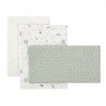 COMPLETO LETTINO 3 PZ 60x120x1 CM ARDI VERDE