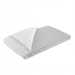 SACCA PIUMONE CULLA I/V ARDI GRAU 49.5x83.5x2 CM