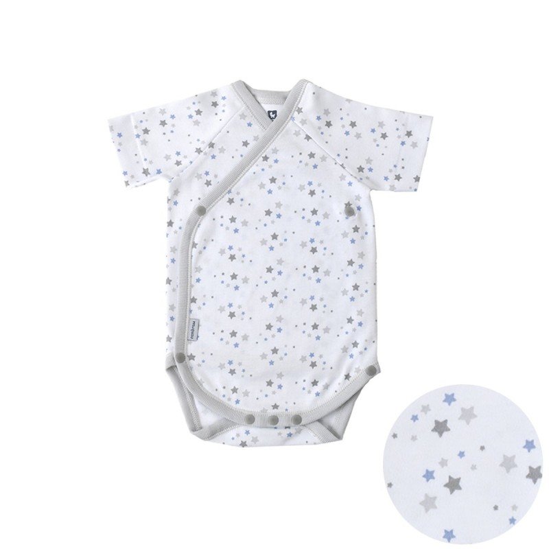 BODY M.COURTE CROISE I. 753,1 BLEU