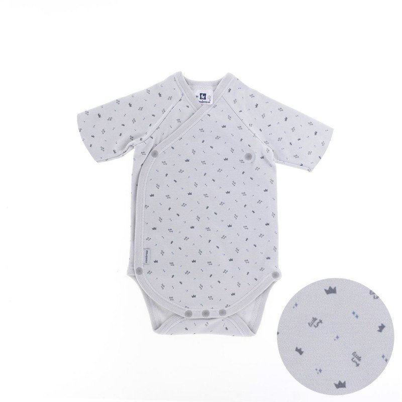BODY M.COURTE CROISE I. 442,1 GRIS