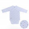 BODY L.SLEEVE CROSSED 442,1 BLUE