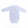 BODY L.SLEEVE CROSSED 442,1 BLUE