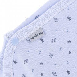 BODY L.SLEEVE CROSSED 442,1 BLUE