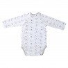 BODY L.SLEEVE CROSSED 753,1 BLUE
