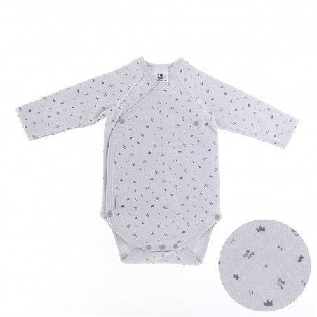BODY L.SLEEVE CROSSED 442,1 GREY