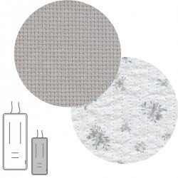 COUSSIN UNIV.REV.POUSS. DROIT MINI PIO GRIS 30x80x1 CM