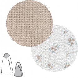 NID D.ANGE POUR BEBE REVERS. MINI PIO BEIGE 40x80x5 CM