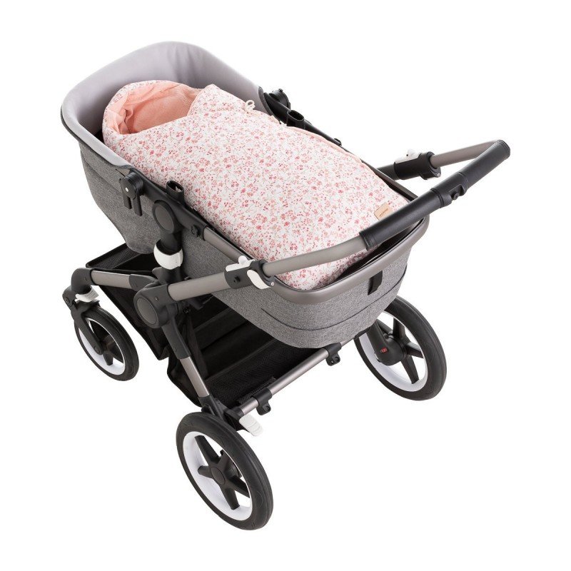 SACCO NANNA PER PASSEG.REVERS. LINEN ROSA 40x80x5 CM