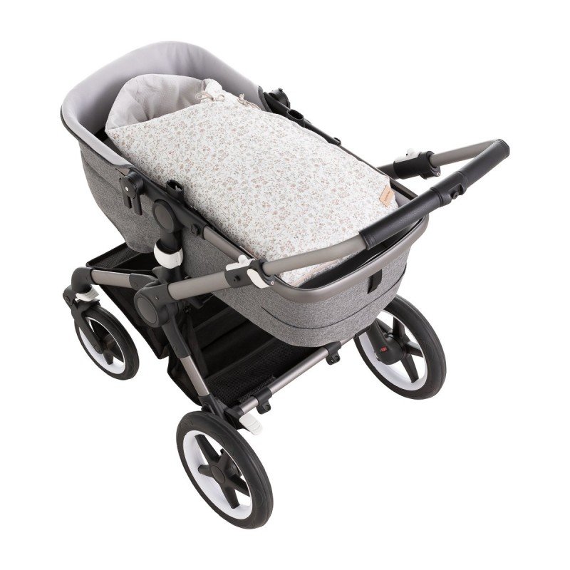 NID D.ANGE POUR BEBE REVERS. LINEN GRIS 40x80x5 CM