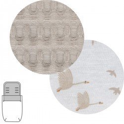 SACCO NANNA 2 IN 1 ZICO BEIGE 35x80x6 CM