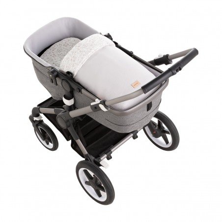 NID D'ANGE 2 IN 1 LINEN GRIS 35x80x6 CM