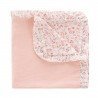REVERSIBLE BLANKET 65x65x1 CM LINEN PINK