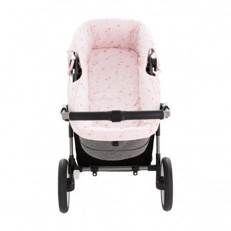 FUNDA CAPAZO BUGA UNIVERSAL ZICO ROSA 35x80x26 CM
