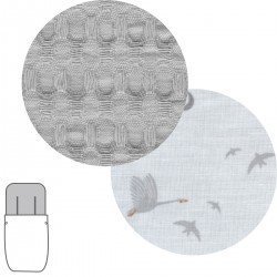 SACO SILLA TOKYO UNIVERSAL ZICO GRIS 43x92x5 CM