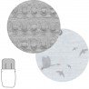 SACO SILLA TOKYO UNIVERSAL ZICO GRIS 43x92x5 CM