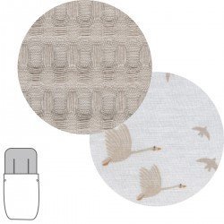 FOOTMUFF STROLLER TOKYO ZICO BEIGE 43x92x5 CM