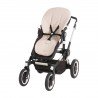COLCHONETA SILLA UNI.REV.OVAL ZICO BEIGE 43x88x1 CM