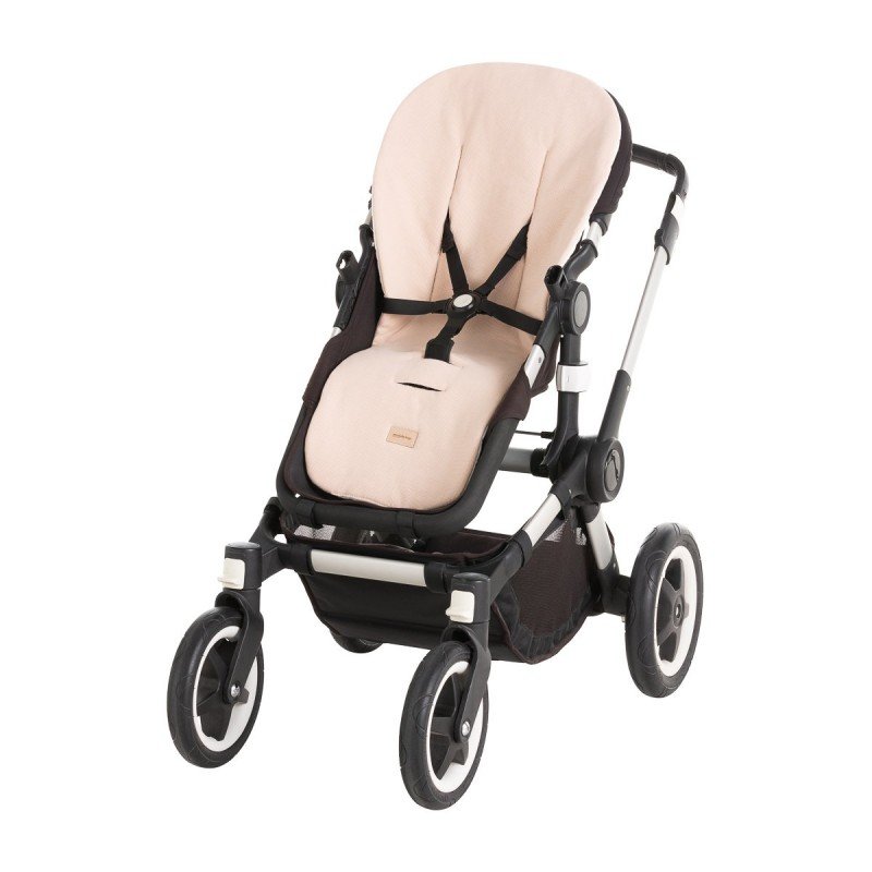 COLCHONETA SILLA UNI.REV.OVAL MINI PIO BEIGE 43x88x1 CM