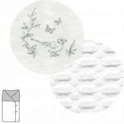 SACO CAPAZO X SIN CAPUCHA MERLO CRUDO 33x70x5 CM