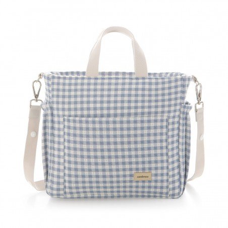 MATERNITY BAG PACK VICKY BLUE 16x43x37 CM