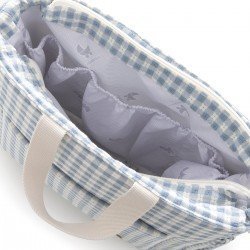 MATERNITY BAG PACK VICKY BLUE 16x43x37 CM