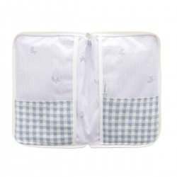 PORTADOCUMENTOS VICKY AZUL 3x19x27 CM