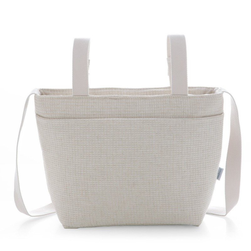 BORSA DELL ORGANIZZATORE XL NATURALE BEIGE 15x38x28 CM