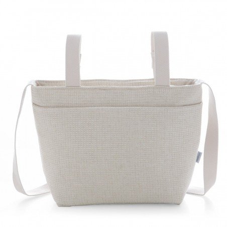BORSA DELL ORGANIZZATORE XL NATURALE BEIGE 15x38x28 CM
