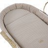 COUFFIN MATELASSE UNE DERBY BEIGE 39x80x25 CM