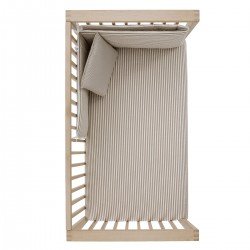 JGO 2 PCS.COLCHA I-V. CUNA 60 DERBY BEIGE 60x120x3 CM