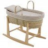 COUFFIN MATELASSE+P.BERCEAU NA DERBY BEIGE/NATURAL 39x80x61 CM