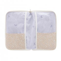 PAPER CARRIER RUSTIC PINK 3x19x27 CM