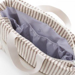 MATERNITY BAG PACK DERBY BEIGE 16x43x37 CM