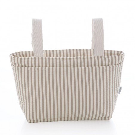 ORGANIZER BAG DERBY BEIGE 13x38x20 CM