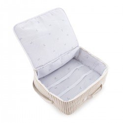 VALISE CLINIQUE POUR BEBÉS DERBY BEIGE 13.5x47x37.5 CM