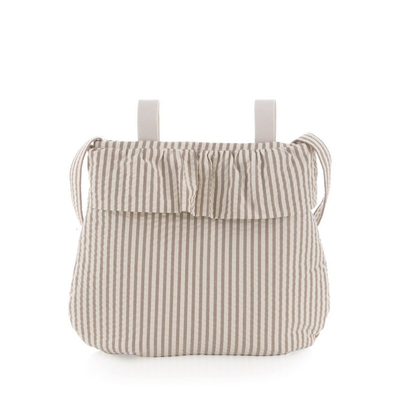 BORSA MATERNITÀ BOHO DERBY BEIGE 3.5x41x38.5 CM