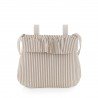 BOLSO MATERNAL BOHO DERBY BEIGE 3.5x41x38.5 CM