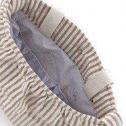 BORSA MATERNITÀ BOHO DERBY BEIGE 3.5x41x38.5 CM