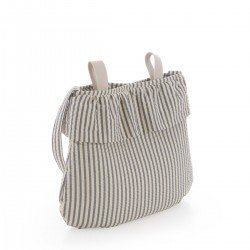 SAC DE MATERNITÉ BOHO DERBY GRIS 3.5x41x38.5 CM