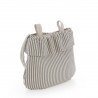 SAC DE MATERNITÉ BOHO DERBY GRIS 3.5x41x38.5 CM