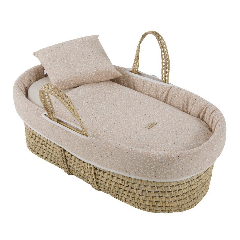 COUFFIN MATELASSE UNE RUSTIC ROSE 39x80x25 CM