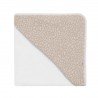 SERVIETTE DE BAIN A CAPUCHE 100x100x1 CM RUSTIC ROSE