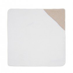 SERVIETTE DE BAIN A CAPUCHE 100x100x1 CM RUSTIC ROSE