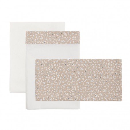 JEU 3 PCS.PARURE DE LIT 60x120x1 CM RUSTIC ROSE